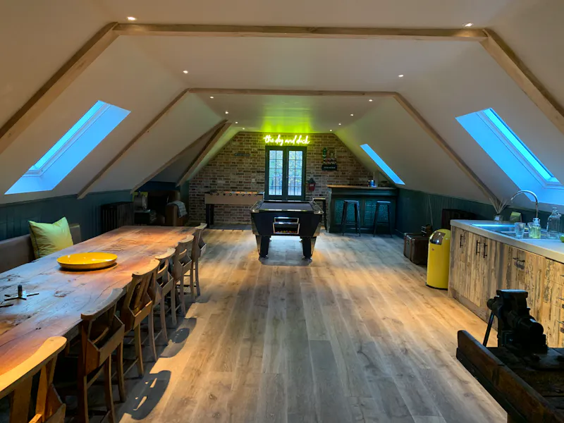 Games room at Modern house in Little Horsted, D2529 (photo 13)