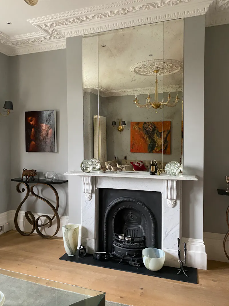Fireplace at Renovated Chislehurst semi , D2513 (photo 2)