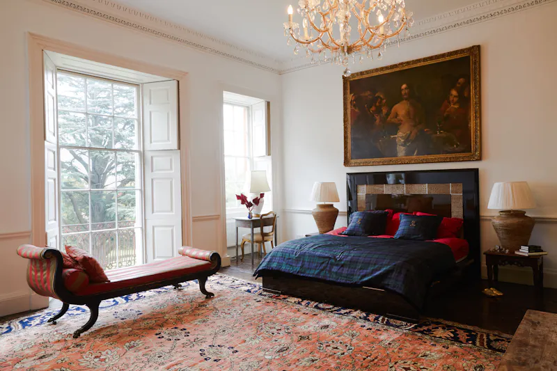 Bedroom at Bracknell Georgian mansion, A1539 (photo 33)
