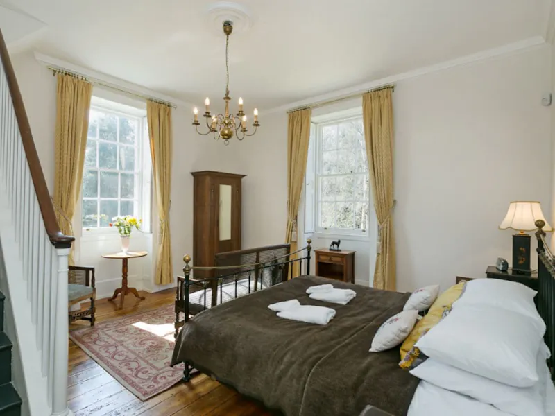 Bedroom at Gothic Hilborough hunting lodge, G316 (photo 7)