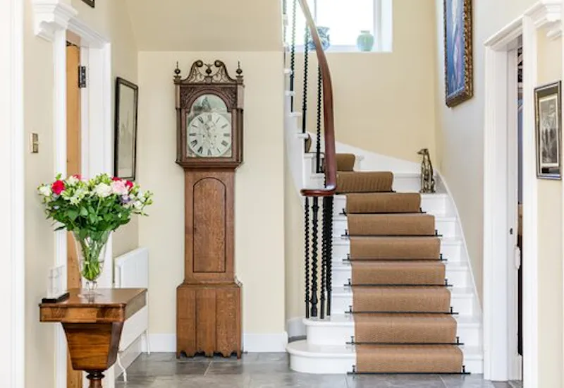 Entrance hall at Victorian manse Loch Ness, B1922 (photo 9)