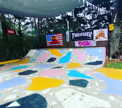Private skatepark in Streatham, Q146