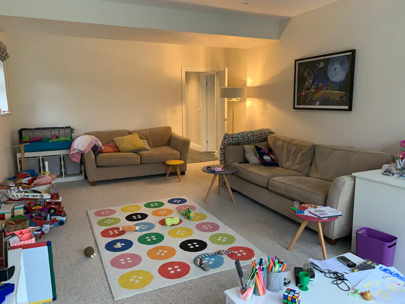 Living Room at Stylish new build in Warlingham, D2483 (photo 5)