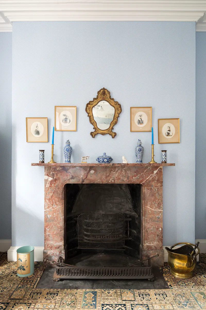 Fireplace at Devon Georgian House, A1592 (photo 24)