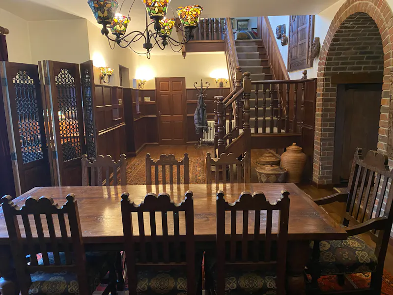 Staircase at Red-brick Felpham House, D2488 (photo 20)