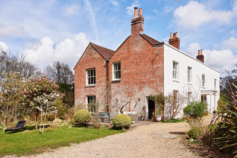 Driveway at Georgian house in Curdridge, A1318 (photo 1)