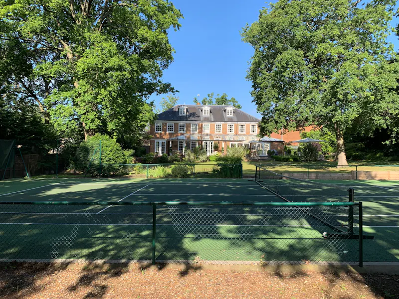 Tennis court at Luxury Kingston house, D2480 (photo 23)