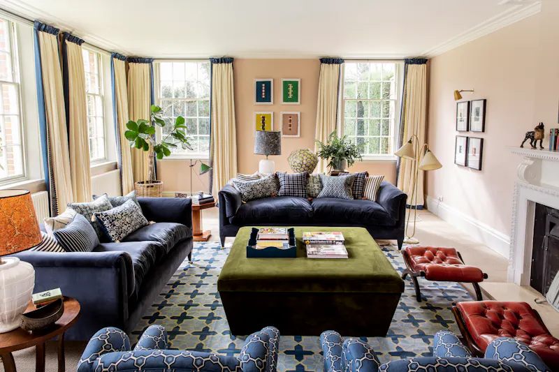 Sitting room at Luxe West Berkshire stately, A1547 (photo 8)