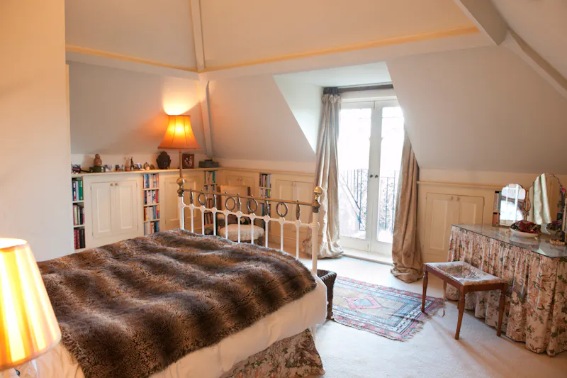 Bedroom at Eclectic Acton family house, E483 (photo 12)