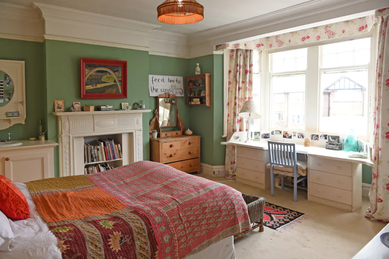 Bedroom at Eclectic Acton family house, E483 (photo 13)