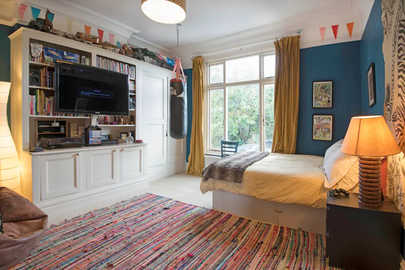 Bedroom at Eclectic Acton family house, E483 (photo 14)