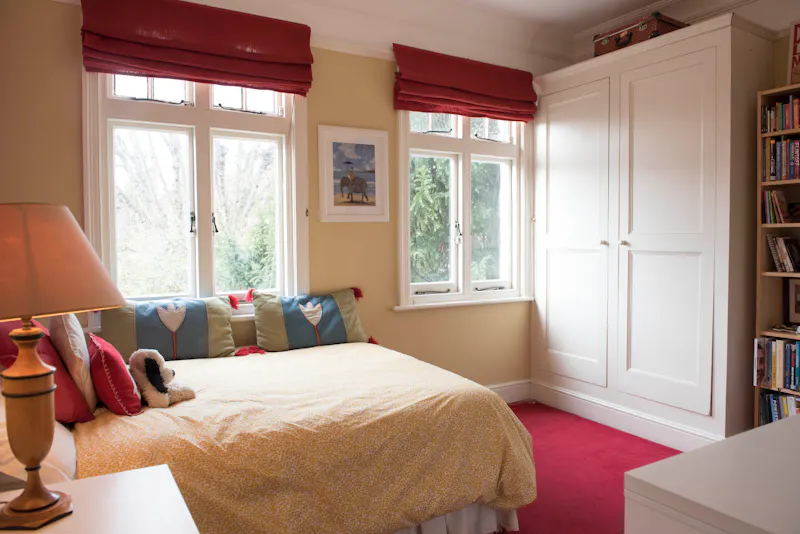 Bedroom at Eclectic Acton family house, E483 (photo 15)