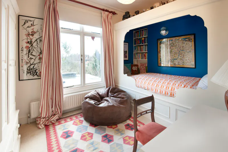 Bedroom at Eclectic Acton family house, E483 (photo 16)