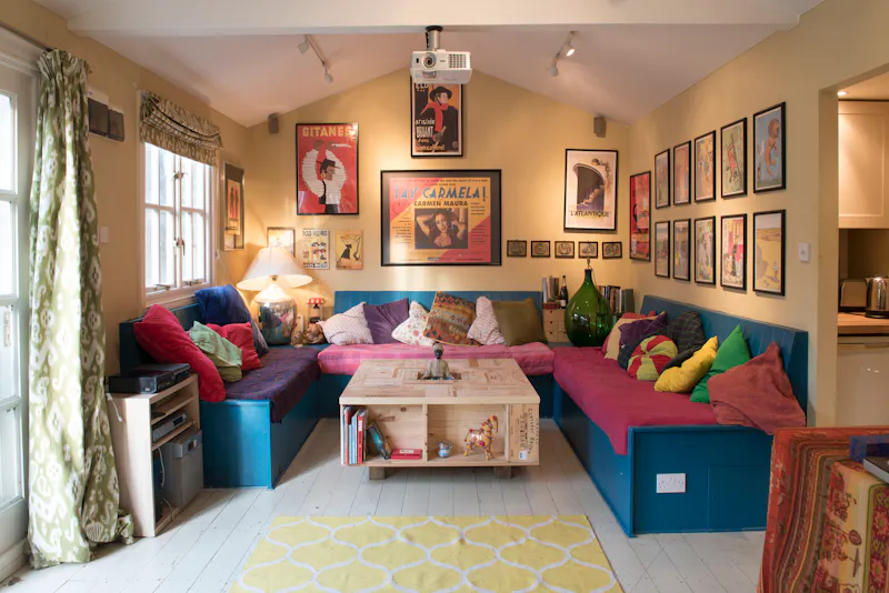 Home cinema at Eclectic Acton family house, E483 (photo 24)