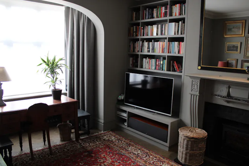 Living Room at Modern Edwardian Home, E482 (photo 6)
