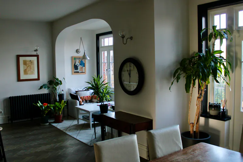 Dining room at Modern Edwardian Home, E482 (photo 5)