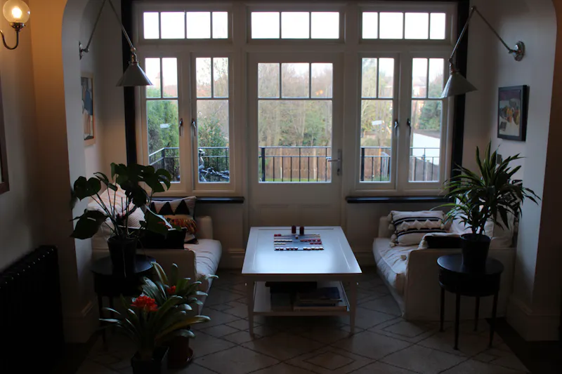 Sitting room at Modern Edwardian Home, E482 (photo 10)