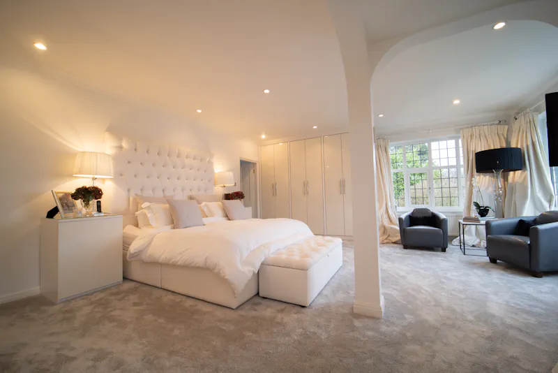 Bedroom at Luxury Lakeside Cheshire Home, D2693 (photo 31)