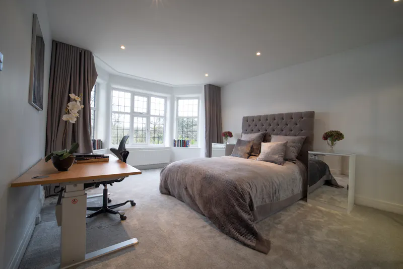 Bedroom at Luxury Lakeside Cheshire Home, D2693 (photo 40)