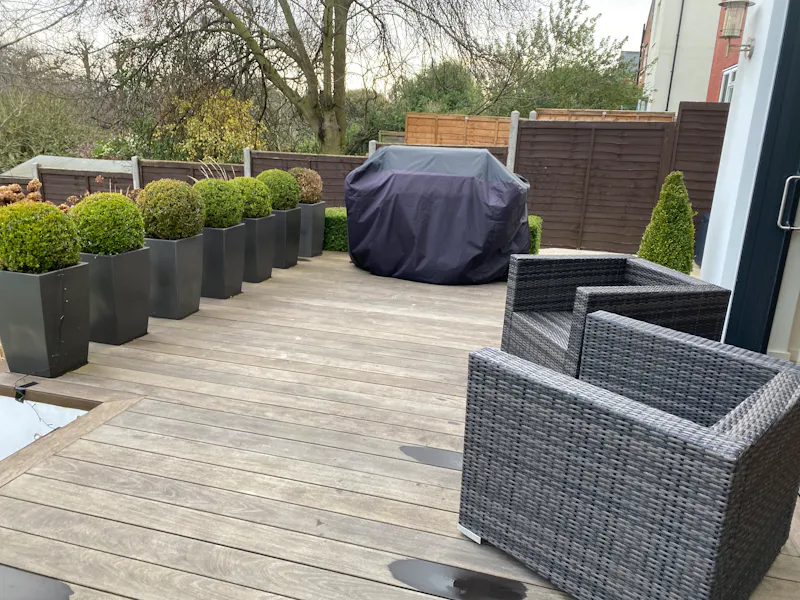 Terrace/Patio at Victorian house Brondesbury , B1913 (photo 12)
