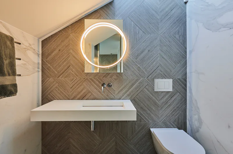 Tiled at Modern Chiswick townhouse , D2492 (photo 14)
