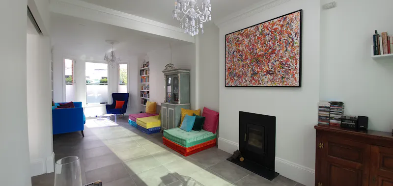 Living Room at Victorian terrace in Hampstead, B1905 (photo 11)