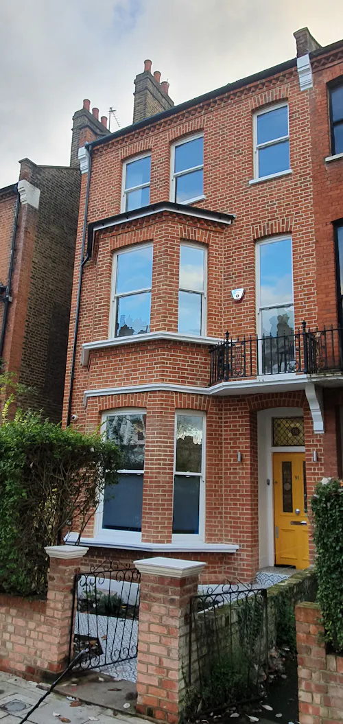 Victorian terrace in Hampstead, B1905