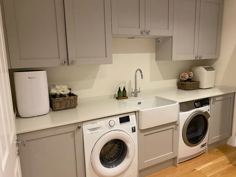Utility room at Modern semi in Weybridge, D2509 (photo 15)