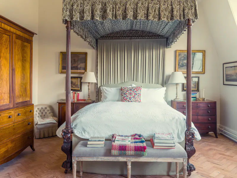 Bedroom at Historic Lymington stately, E406 (photo 25)