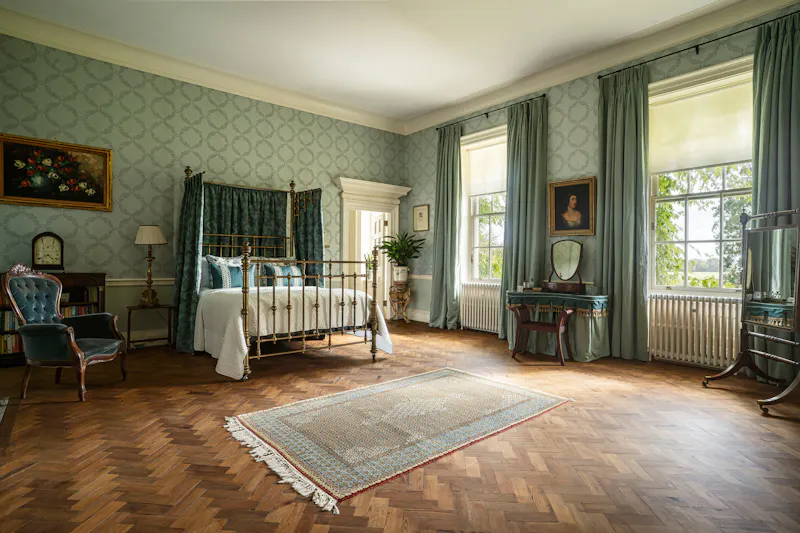 Bedroom at Historic Lymington stately, E406 (photo 22)
