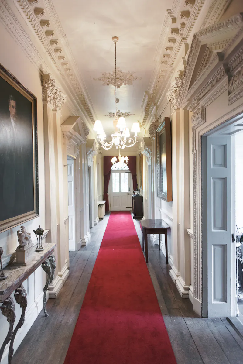 Corridor at Historic Lymington stately, E406 (photo 15)