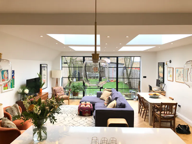 Open plan at Edwardian terrace house Ealing , E487 (photo 8)