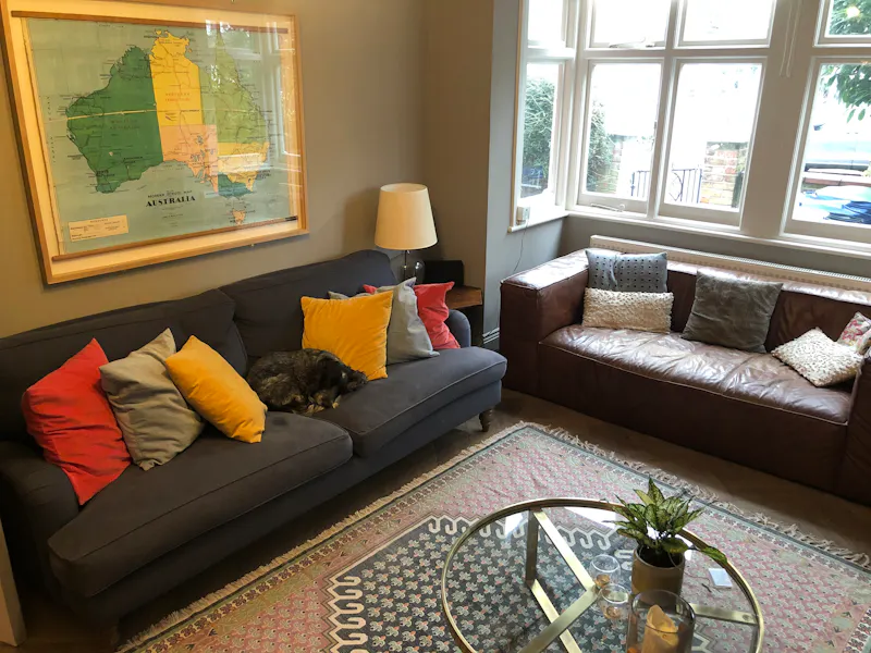 Sitting room at Edwardian terrace house Ealing , E487 (photo 12)