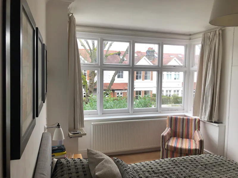 Bedroom at Edwardian terrace house Ealing , E487 (photo 17)