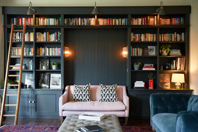 Library at Versatile Sydenham house, B1893 (photo 7)