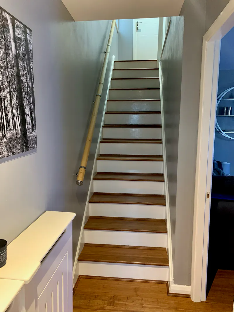 Staircase at Red-brick Wheldrake house, D2489 (photo 9)