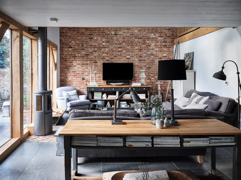 Living Room at Converted barn in Shiplake, D2258 (photo 25)