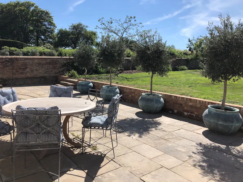 Terrace/Patio at Luxe West Berkshire stately, A1547 (photo 33)
