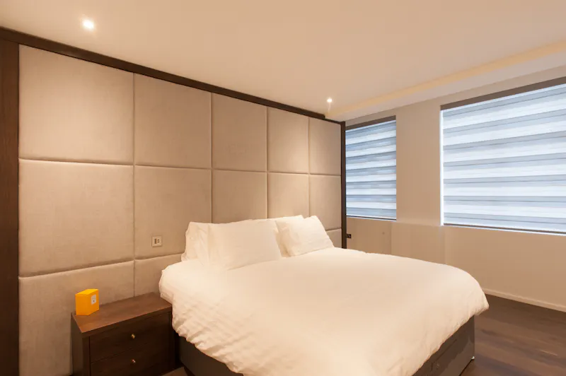 Bedroom at Farringdon open-plan apartment , D2502 (photo 11)
