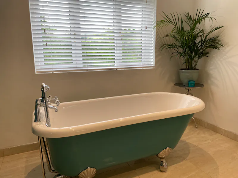Bath - rolltop at Large detached house Marsden, D2527 (photo 15)
