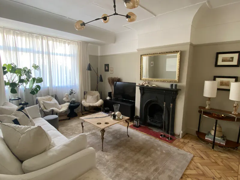 Living Room at 1930's semi in Abbey Wood, D2545 (photo 2)