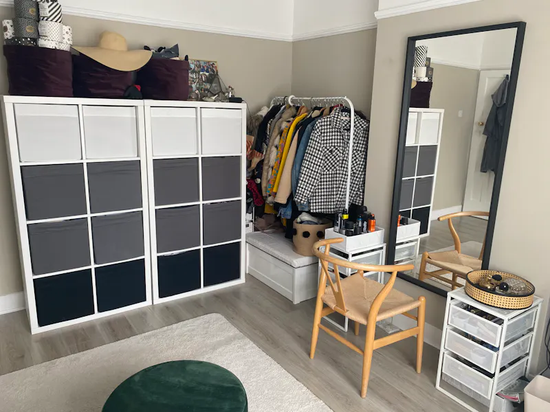Dressing room at 1930's semi in Abbey Wood, D2545 (photo 14)