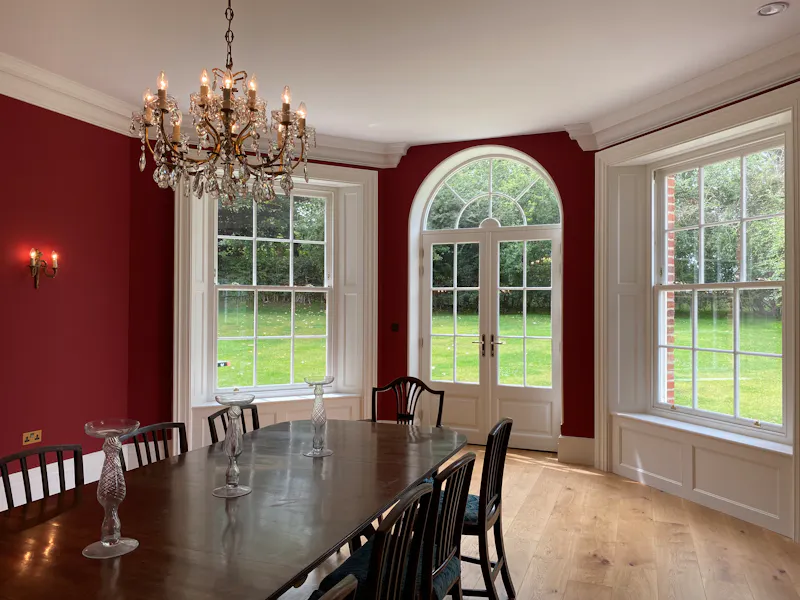 Dining room at Modern mansion Nr Buntingford, D2528 (photo 12)