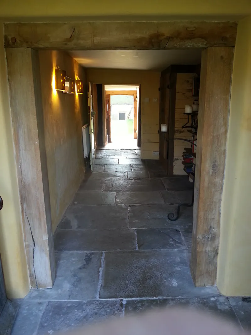 Corridor at Stone house & outbuildings Hay, L726 (photo 3)