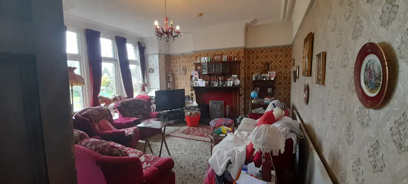 Living Room at Edwardian manor home Cornwall, E488 (photo 4)