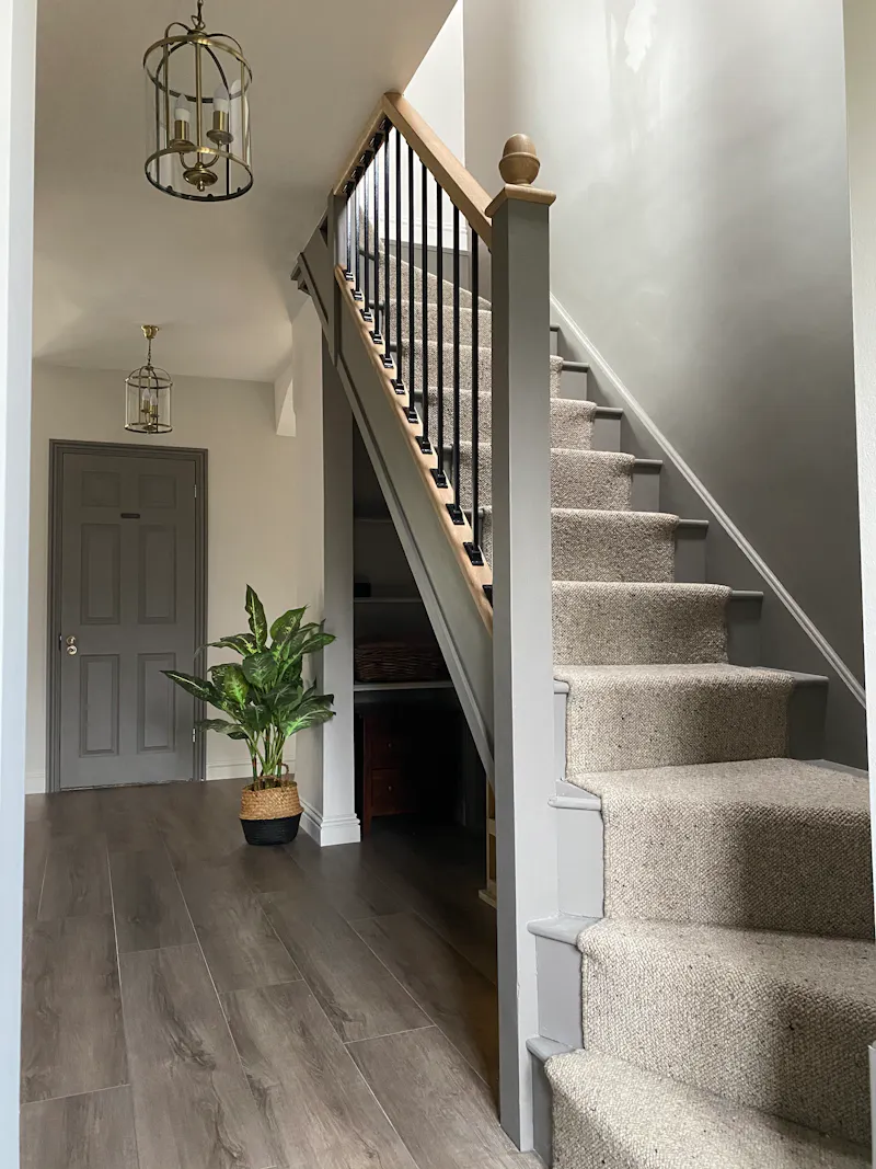 Staircase at Renovated bungalow in Mursley, D2491 (photo 14)