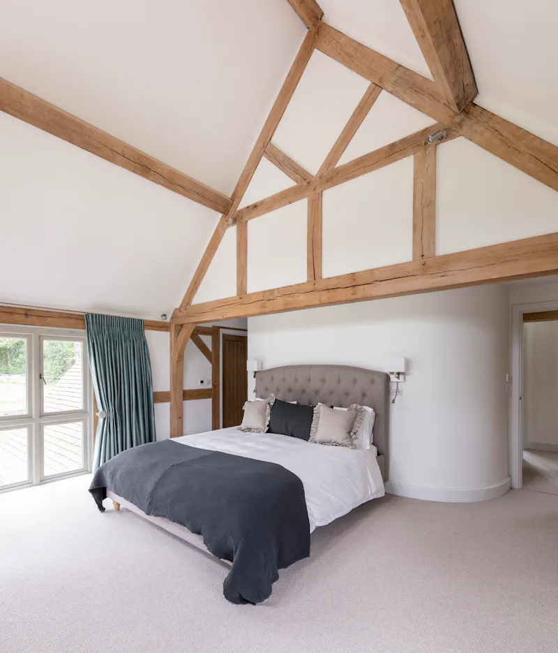 Bedroom - main at Modern farmhouse in Newbury, L719 (photo 13)