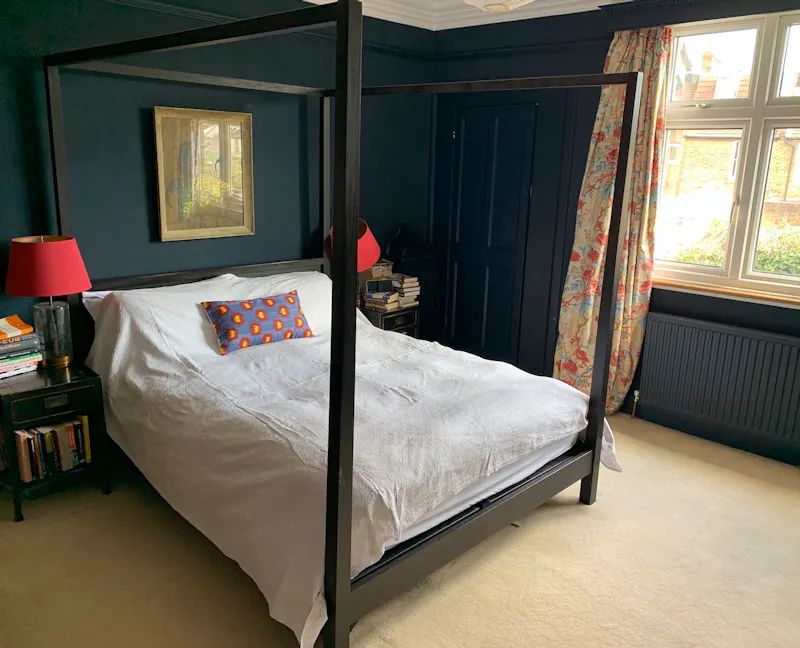 Bedroom at Edwardian house Streatham, E489 (photo 15)