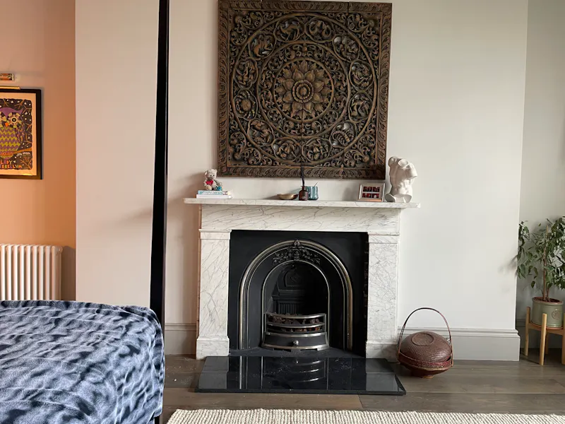 Fireplace at Hove Beachfront Flat, F1210 (photo 40)