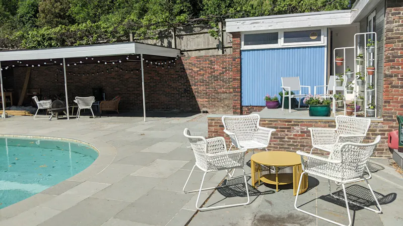 Terrace/Patio at Authentic 60s Streatham house, D2128 (photo 50)